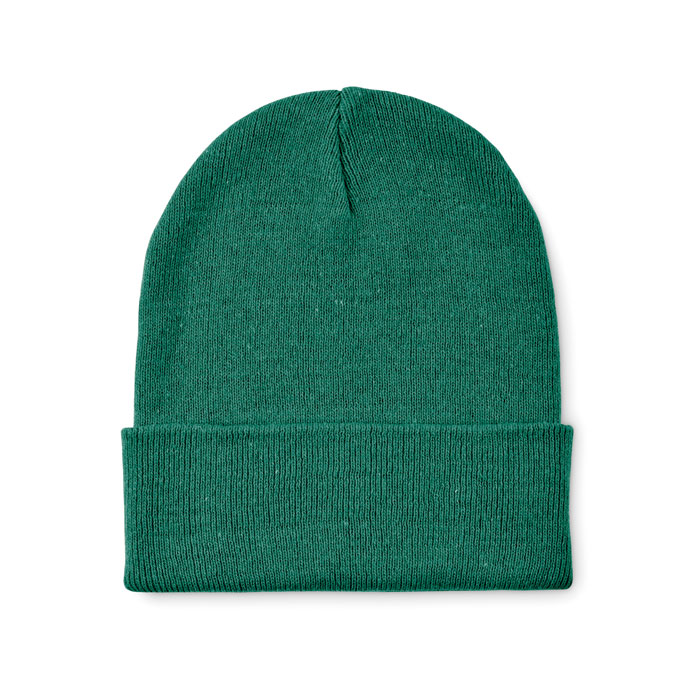 BEANIX - Beanie mit Bündchen - dunkelgrün